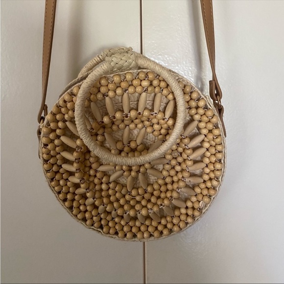 A new day straw circle bag - Picture 2 of 3